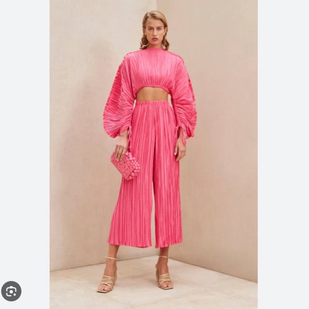Cult Gaia
Mala Top & Stacy Pants - Pink - size M both